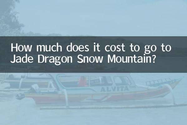Wie viel kostet es, zum Jadedrachen-Schneeberg zu gehen?