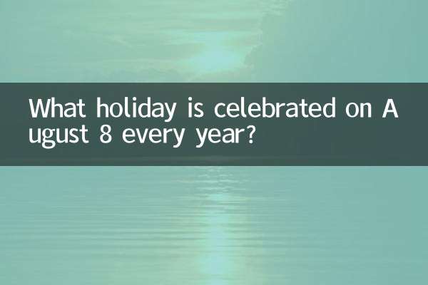 প্রতি বছর 8 আগস্ট কোন ছুটি পালিত হয়?