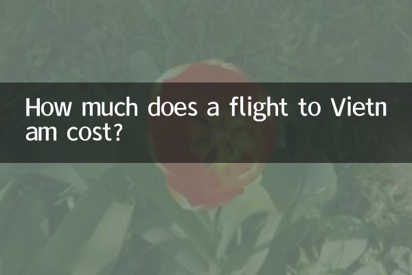 How much does a flight to Vietnam cost?