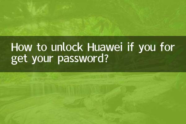 Comment débloquer Huawei si vous oubliez votre mot de passe ?