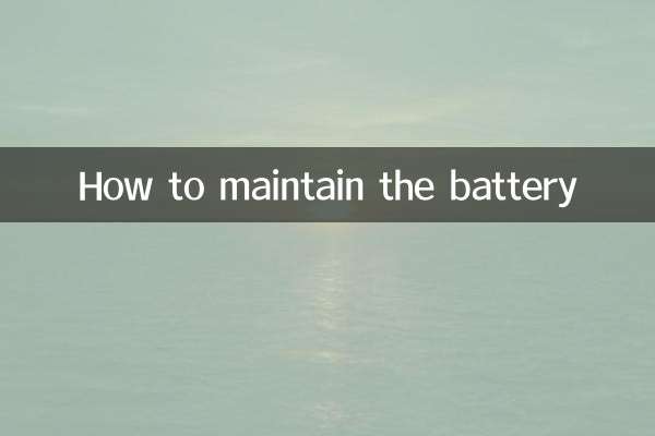 Como manter a bateria
