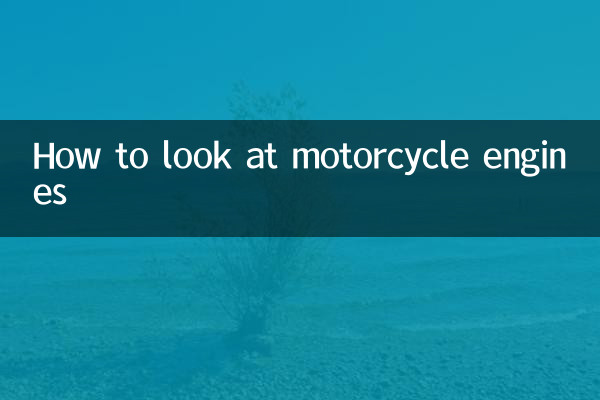 怎麼看摩托發動機