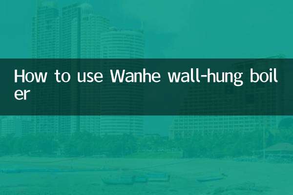 كيفية استخدام غلاية Wanhe المعلقة على الحائط