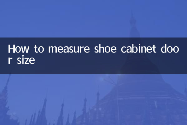 Come misurare le dimensioni dell'anta della scarpiera