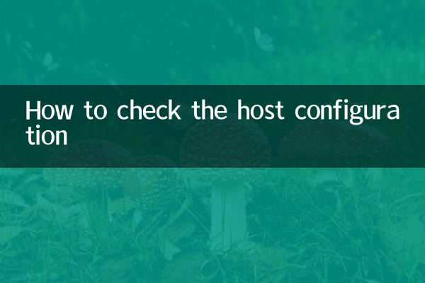 Как проверить конфигурацию хоста