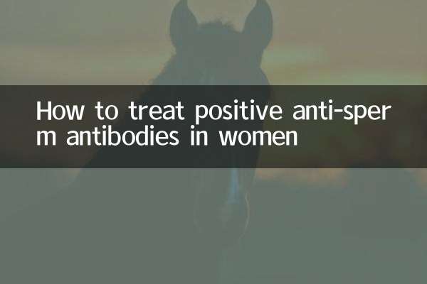 خواتین میں اینٹی اسپرم اینٹی باڈیز کا علاج کیسے کریں