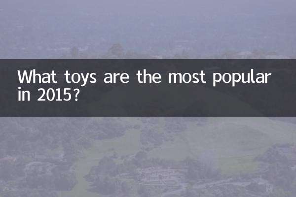 2015 সালে কি খেলনা সবচেয়ে জনপ্রিয়?