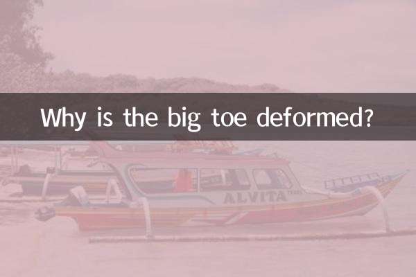 Why is the big toe deformed?