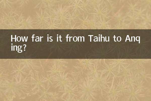 太湖到安慶多少公里