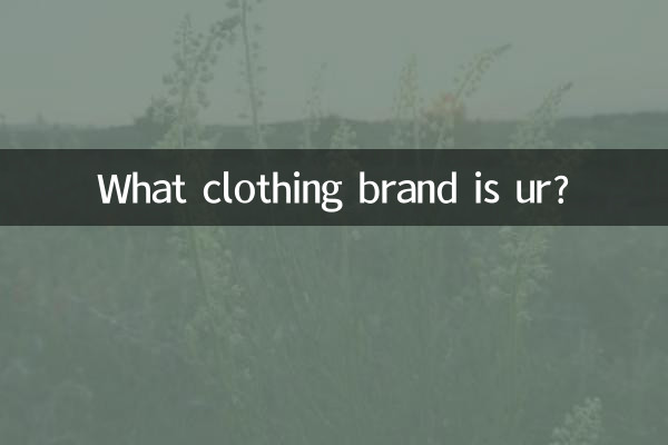 ¿Qué marca de ropa es tu?