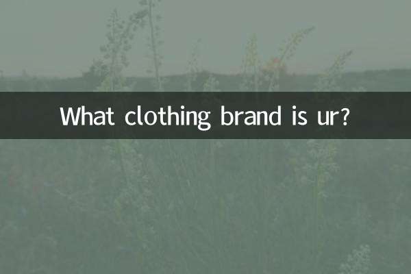 ¿Qué marca de ropa es tu?