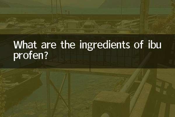 Was sind die Inhaltsstoffe von Ibuprofen?