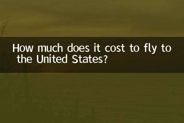 ¿Cuánto cuesta volar a Estados Unidos?