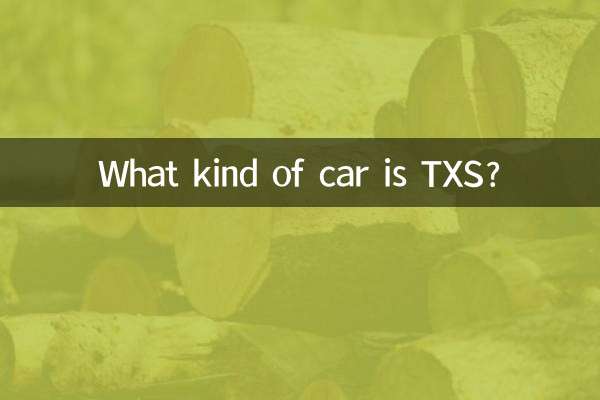 Que tipo de carro é TXS?