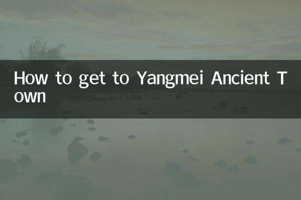 Как добраться до древнего города Янмэй