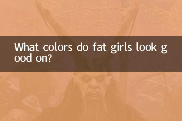 ما هي الألوان التي تبدو جيدة عليها الفتيات البدينات؟