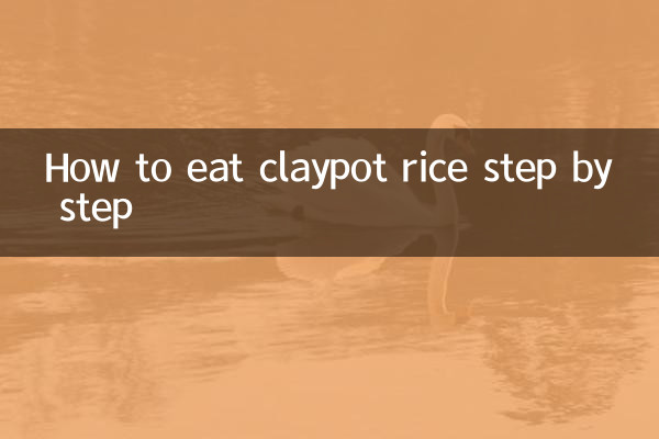 Come mangiare il riso Claypot passo dopo passo