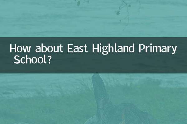 ¿Qué tal la escuela primaria East Highland?