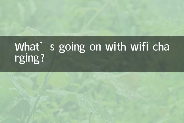 What’s going on with wifi charging?