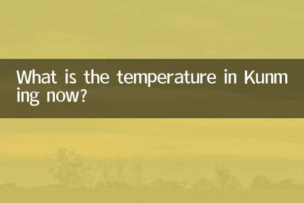 昆明の気温は今何度ですか?