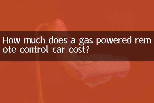 Wie viel kostet ein gasbetriebenes ferngesteuertes Auto?