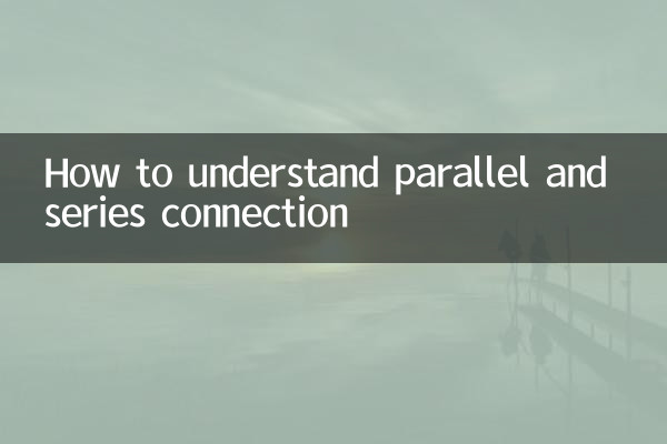 Como entender a conexão paralela e em série