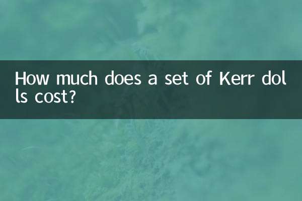 Сколько стоит набор кукол Керр?