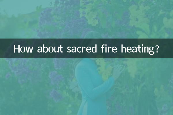 ماذا عن تسخين النار المقدسة؟