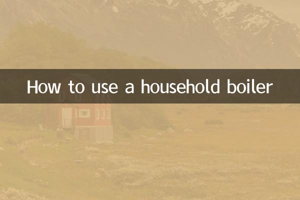 কীভাবে একটি পরিবারের বয়লার ব্যবহার করবেন