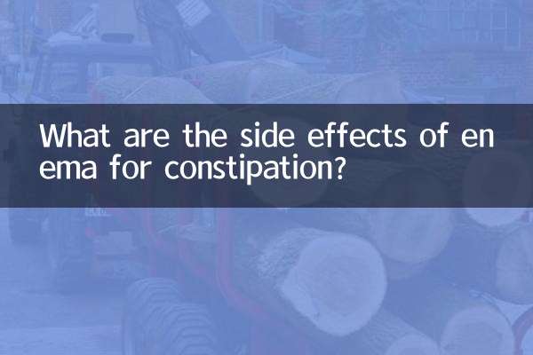 Quali sono gli effetti collaterali del clistere per la stitichezza?