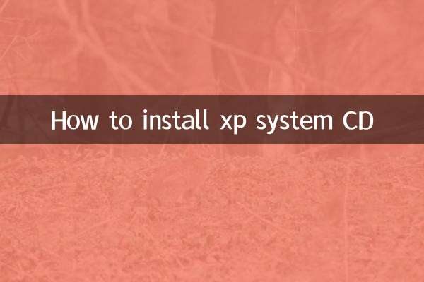 نحوه نصب سی دی سیستم xp