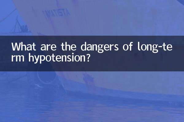Quali sono i pericoli dell’ipotensione a lungo termine?