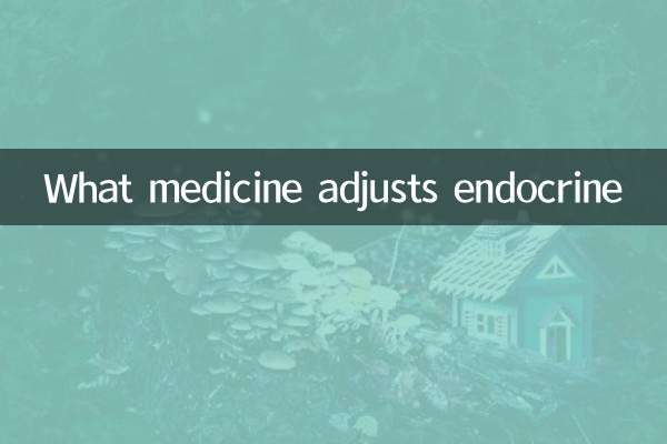 ¿Qué medicamento ajusta el sistema endocrino?