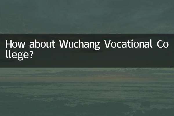 ووچنگ ووکیشنل کالج کے بارے میں کیا خیال ہے؟