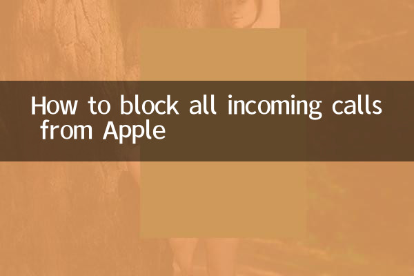 So blockieren Sie alle eingehenden Anrufe von Apple