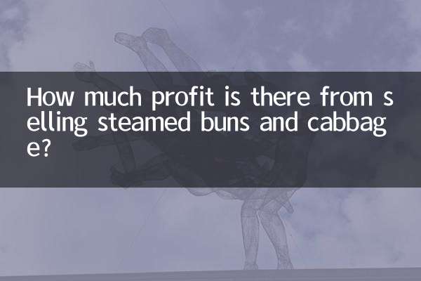 Qual è il profitto che si ottiene dalla vendita di panini al vapore e cavoli?