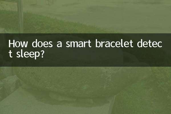 スマートブレスレットはどのようにして睡眠を検出するのでしょうか?