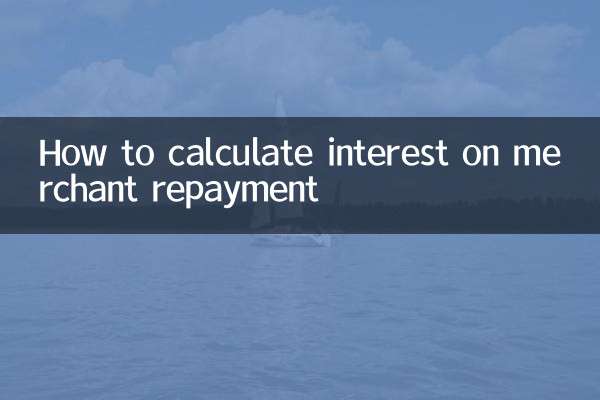 كيفية حساب الفائدة على سداد التاجر