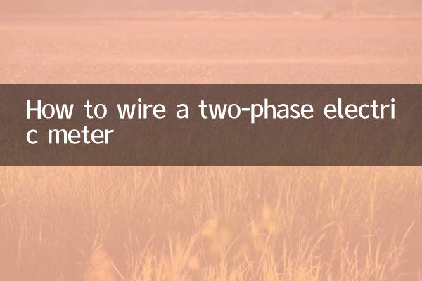 نحوه سیم کشی کنتور برق دو فاز