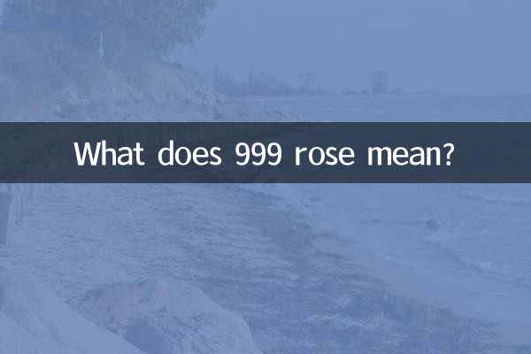 999 গোলাপ মানে কি?