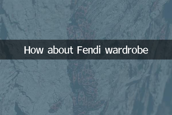 ¿Qué tal el armario Fendi?