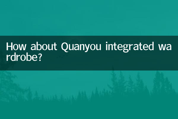 Que tal guarda-roupa integrado Quanyou?