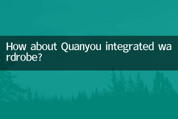 کمد یکپارچه Quanyou چطور؟