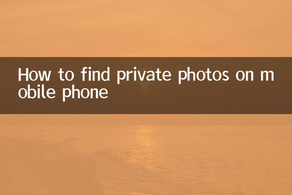 휴대폰에서 개인 사진을 찾는 방법