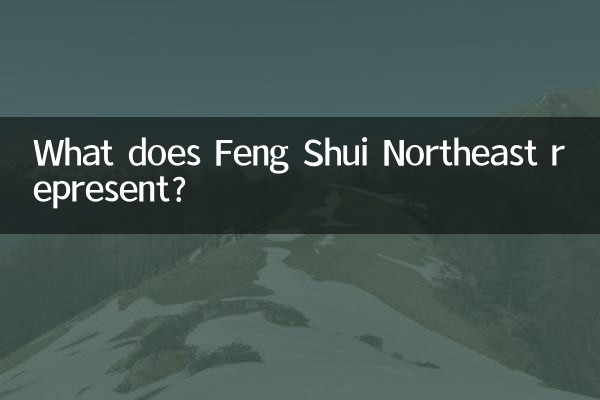 شمال مشرق میں فینگشوئی کیا نمائندگی کرتا ہے؟