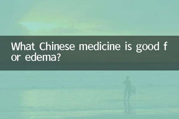 浮腫吃什麼中藥好