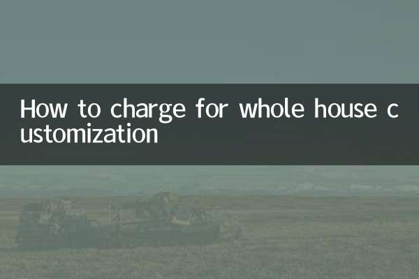 पूरे घर के अनुकूलन के लिए शुल्क कैसे लें