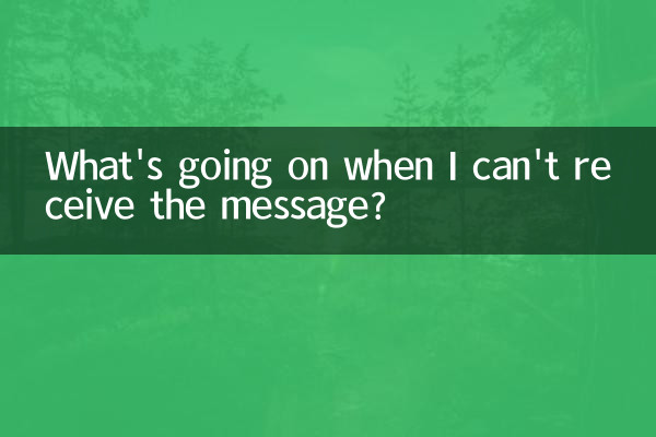 메시지를 받을 수 없으면 어떻게 되나요?