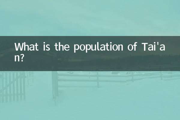 ما هو عدد سكان مدينة تايآن؟