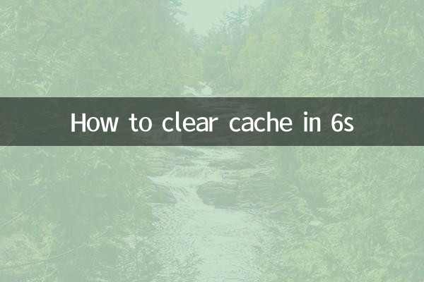 Comment vider le cache en 6s